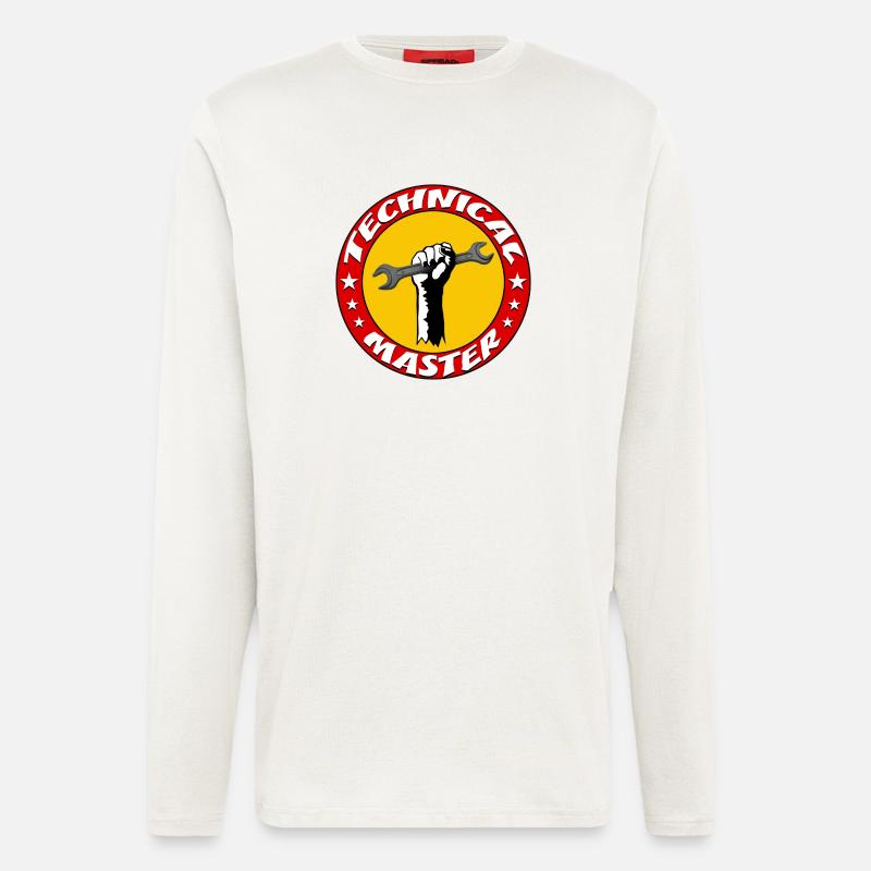 technische Meister - Langarmshirt - made by SPREAD  - OFF WHITE