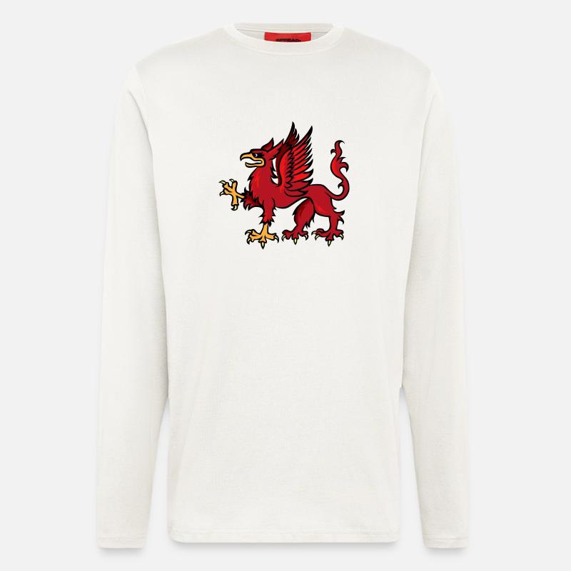 Griffin - Langarmshirt - made by SPREAD  - OFF WHITE