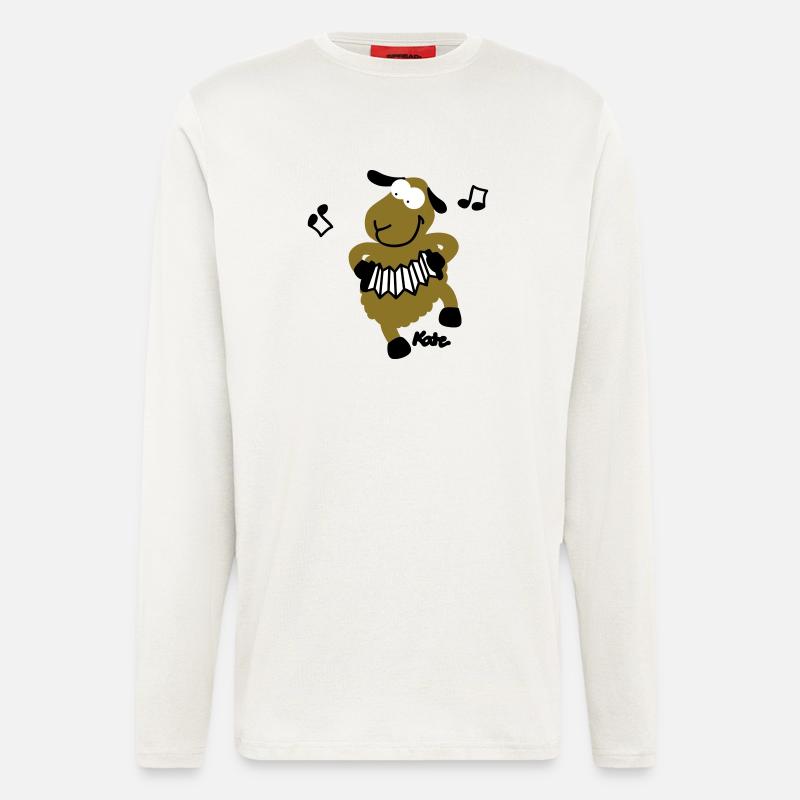 sheep (c) - Longsleeve - made by SPREAD  - OFF WHITE