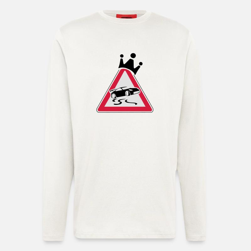 DriftKing - Langarmshirt - made by SPREAD  - OFF WHITE