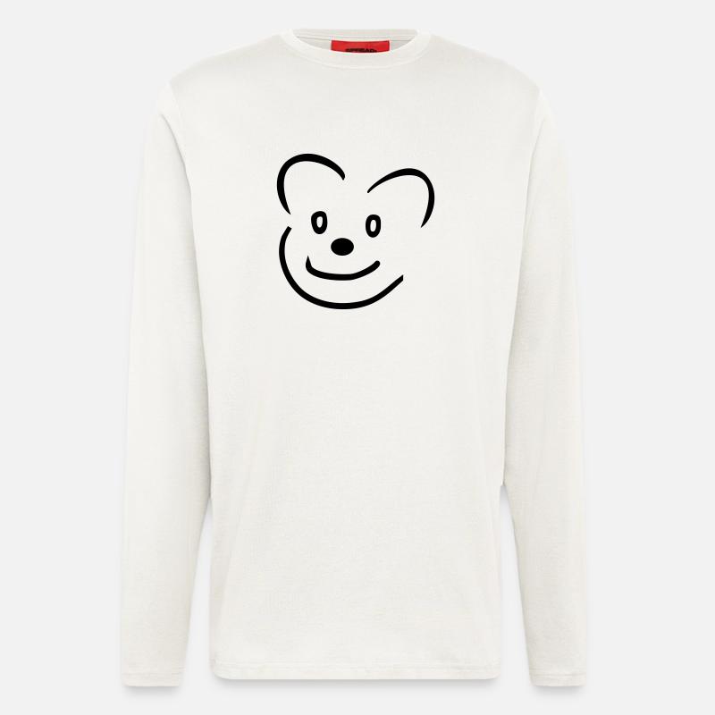 Bär - Langarmshirt - made by SPREAD  - OFF WHITE