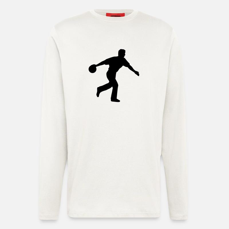 bowler_1c - Longsleeve - made by SPREAD  - OFF WHITE
