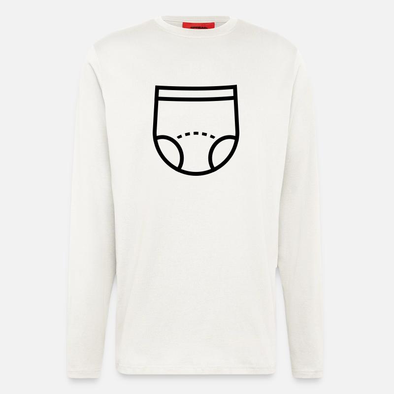 windel - Langarmshirt - made by SPREAD  - OFF WHITE