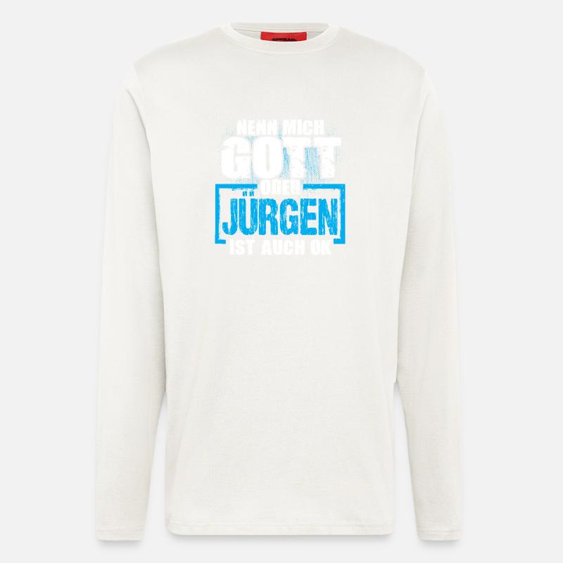 JÜRGEN - ok - Langarmshirt - made by SPREAD  - OFF WHITE