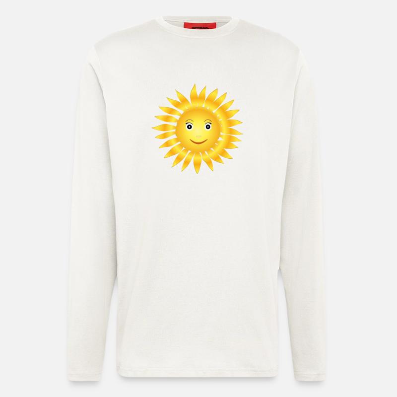 Sonne - Langarmshirt - made by SPREAD  - OFF WHITE