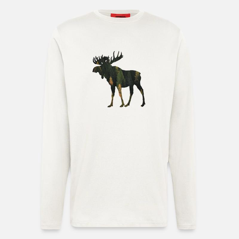 Moose - Longsleeve - made by SPREAD  - OFF WHITE