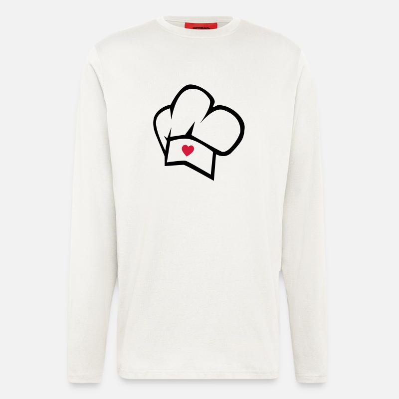 cook - Longsleeve - made by SPREAD  - OFF WHITE