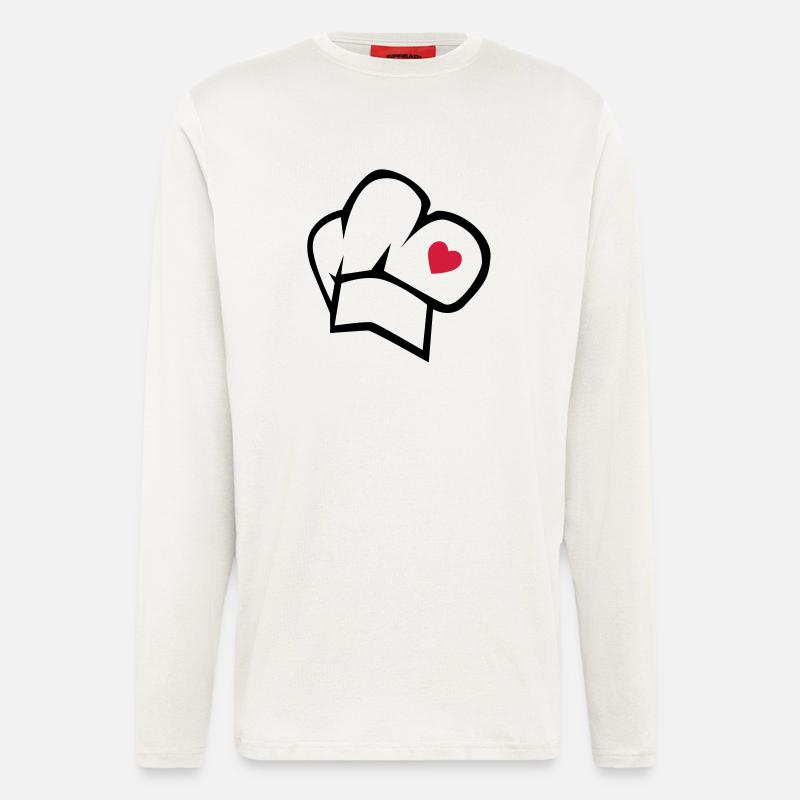 cook - Longsleeve - made by SPREAD  - OFF WHITE