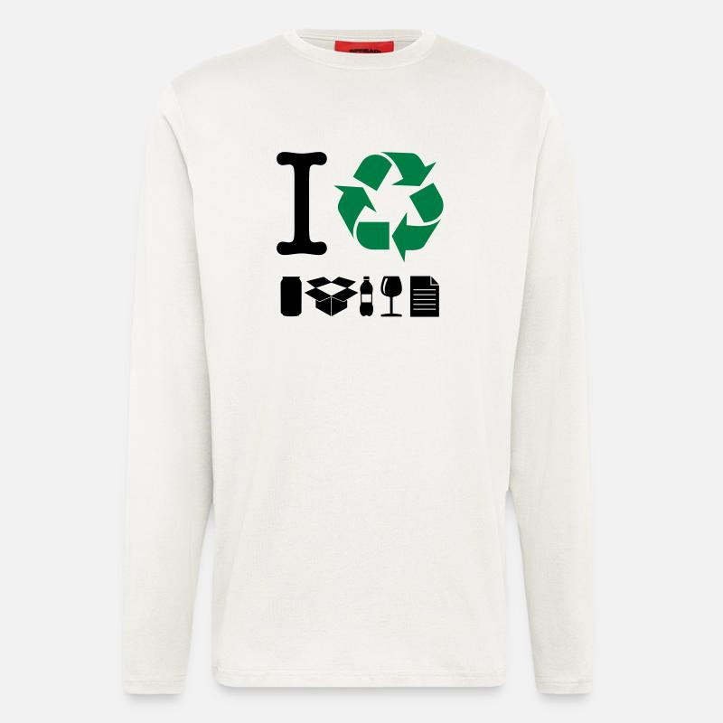 Ich bereite - Langarmshirt - made by SPREAD  - OFF WHITE