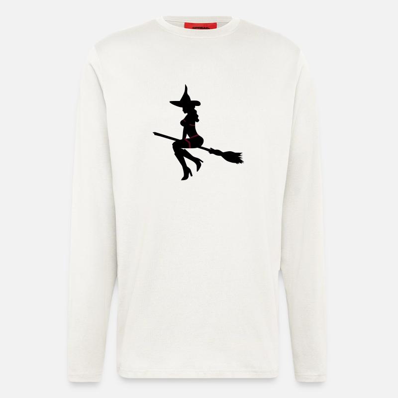 sexy witch - Longsleeve - made by SPREAD  - OFF WHITE