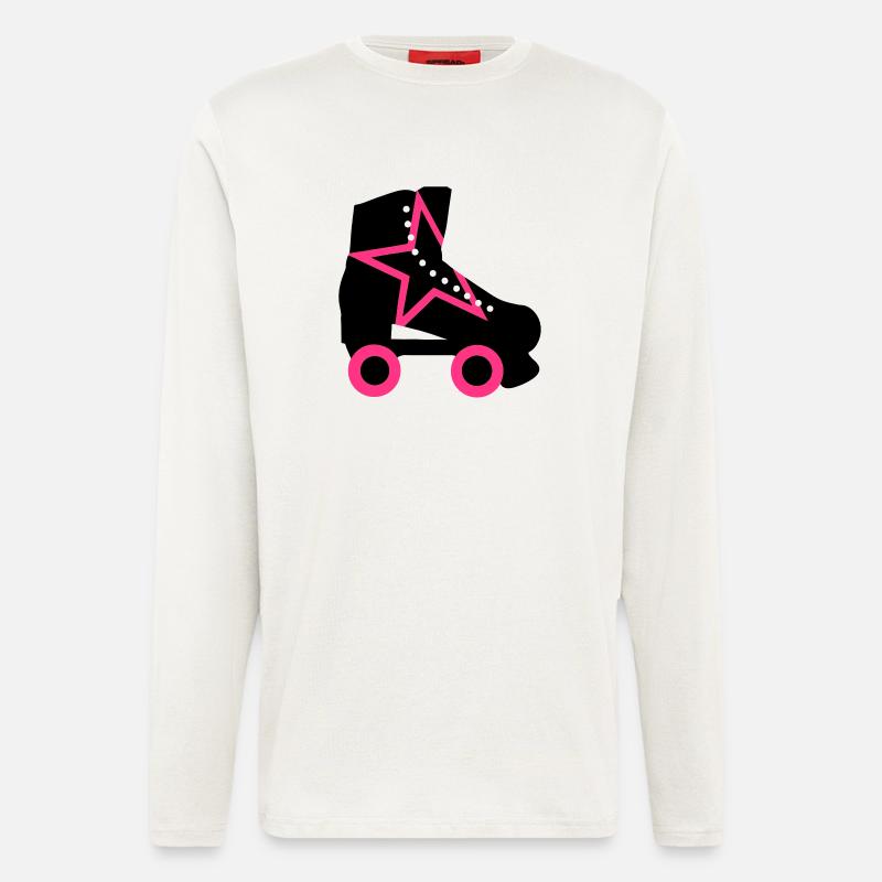 roller skate - Longsleeve - made by SPREAD  - OFF WHITE