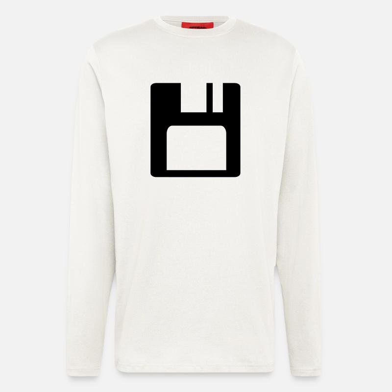 Disk - Longsleeve - made by SPREAD  - OFF WHITE