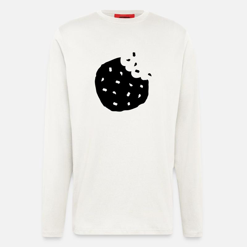 cookie_tg1 - Langarmshirt - made by SPREAD  - OFF WHITE