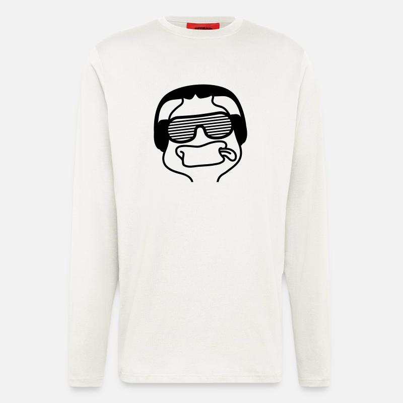 Party Duck - Langarmshirt - made by SPREAD  - OFF WHITE
