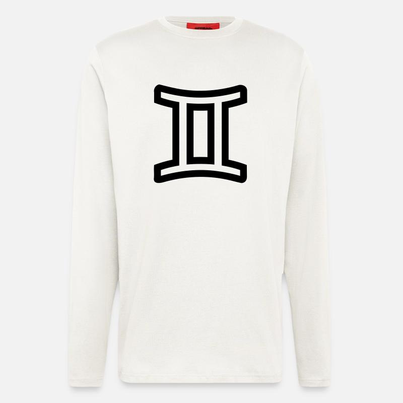 Zwillinge - Langarmshirt - made by SPREAD  - OFF WHITE