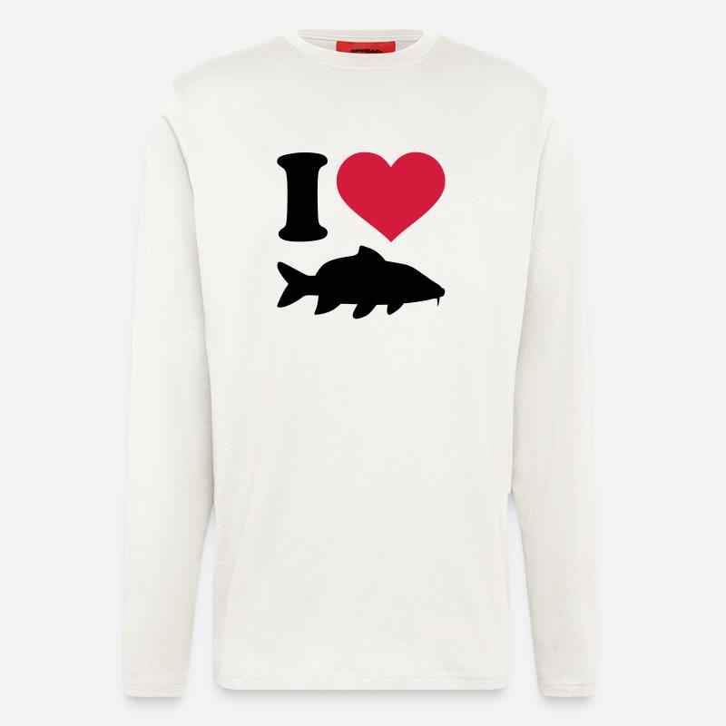 Karpfen - Langarmshirt - made by SPREAD  - OFF WHITE