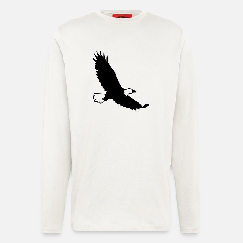 Eagle - Longsleeve - made by SPREAD  - OFF WHITE