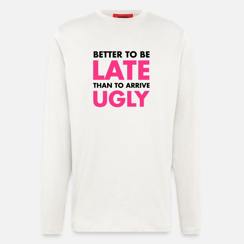 Late - Langarmshirt - made by SPREAD  - OFF WHITE