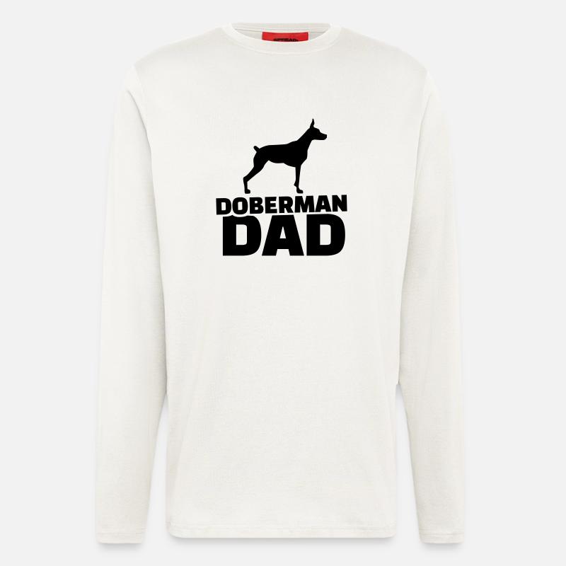 Dobermann - Langarmshirt - made by SPREAD  - OFF WHITE