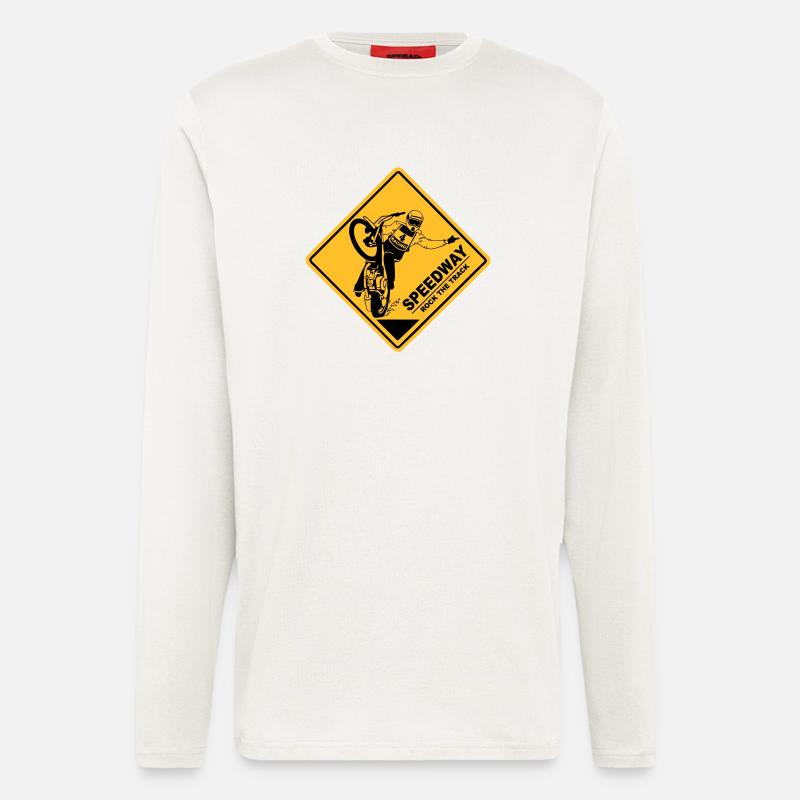 Speedway - Longsleeve - made by SPREAD  - OFF WHITE