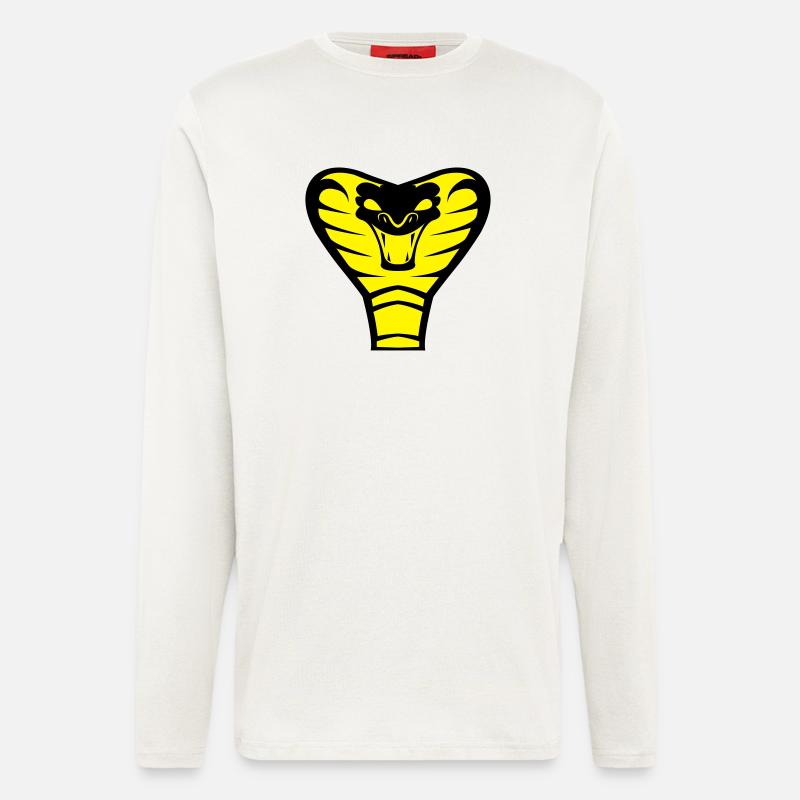 kobra_02 - Langarmshirt - made by SPREAD  - OFF WHITE