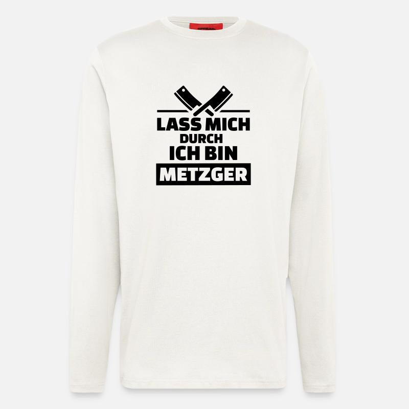 Metzger - Langarmshirt - made by SPREAD  - OFF WHITE