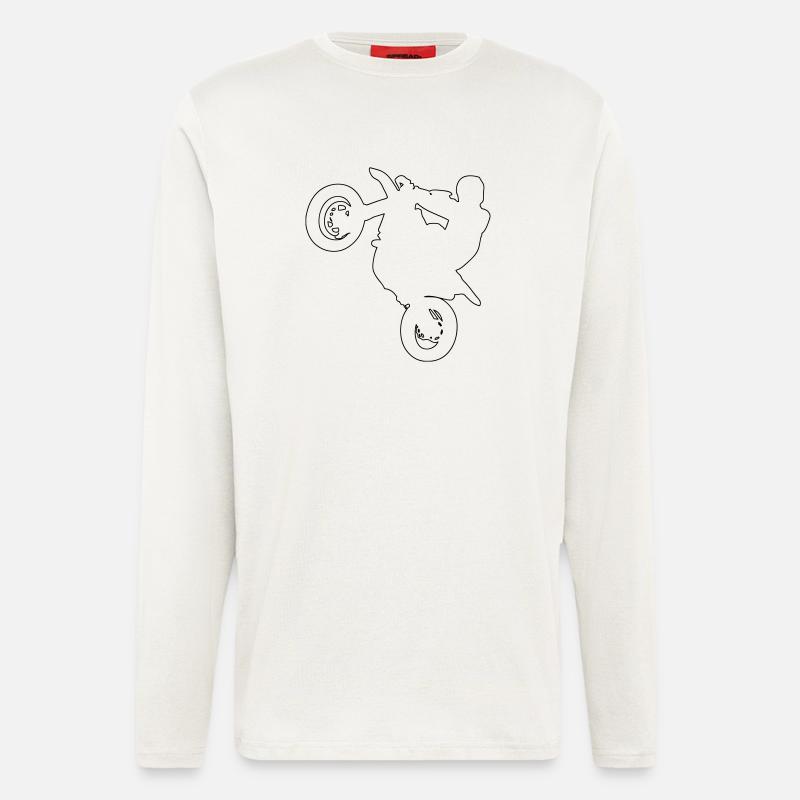 Supermoto - Langarmshirt - made by SPREAD  - OFF WHITE
