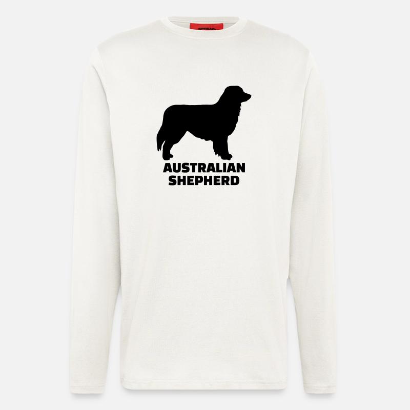 Australian Shepherd - Langarmshirt - made by SPREAD  - OFF WHITE