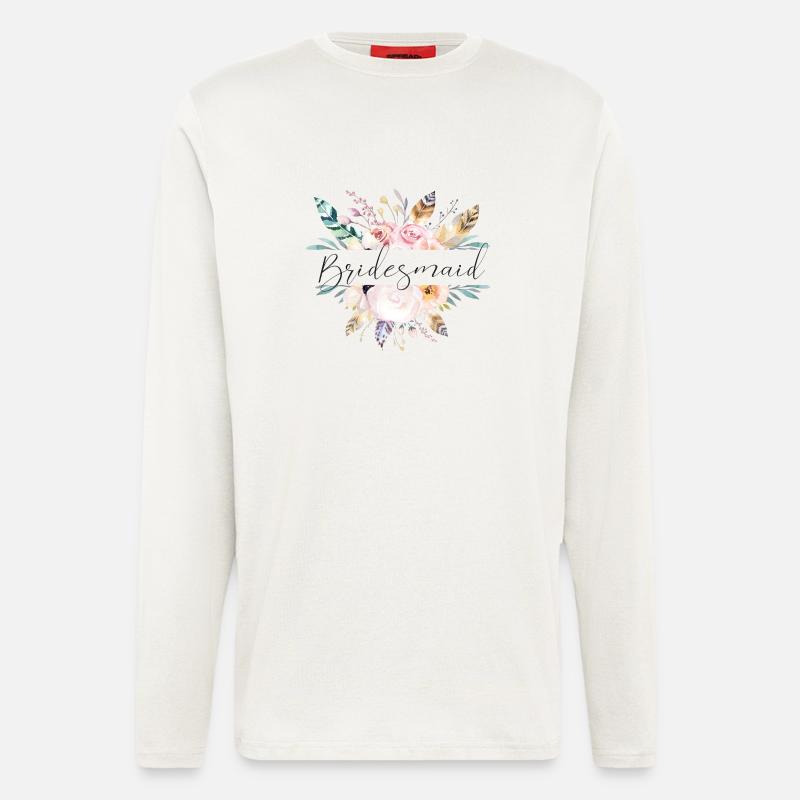 boho_bridesmaid - Longsleeve - made by SPREAD  - OFF WHITE