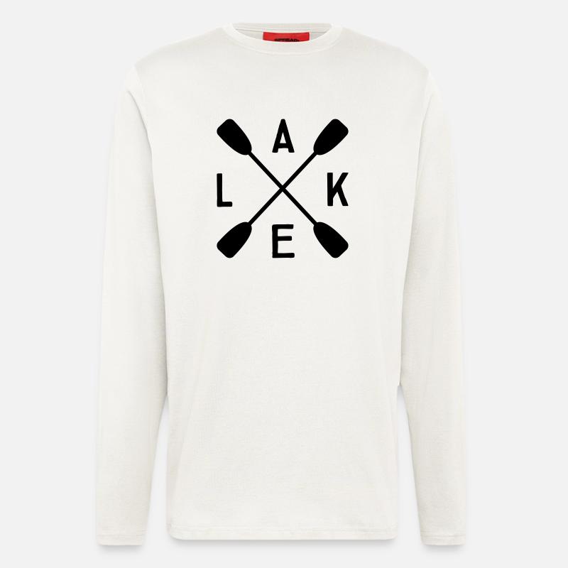 Lake - Langarmshirt - made by SPREAD  - OFF WHITE