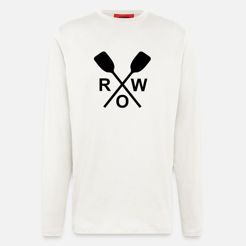 Row - Longsleeve - made by SPREAD  - OFF WHITE