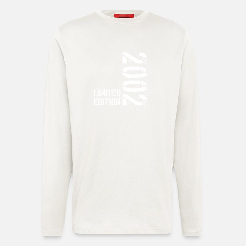 LIMITIERTE EDITION 2002 - Langarmshirt - made by SPREAD - OFF WHITE