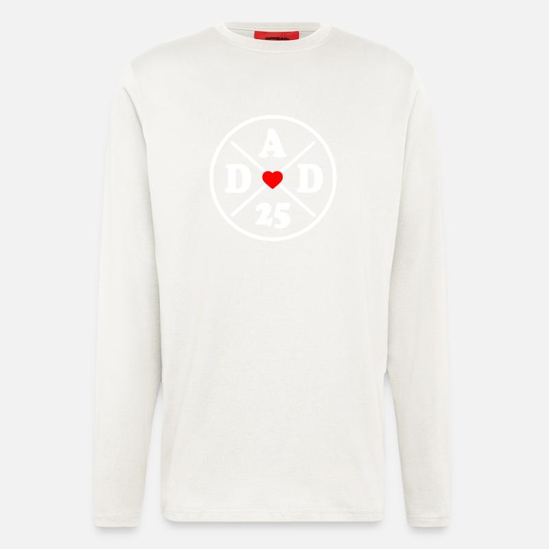Dad 2025 - Langarmshirt - made by SPREAD  - OFF WHITE