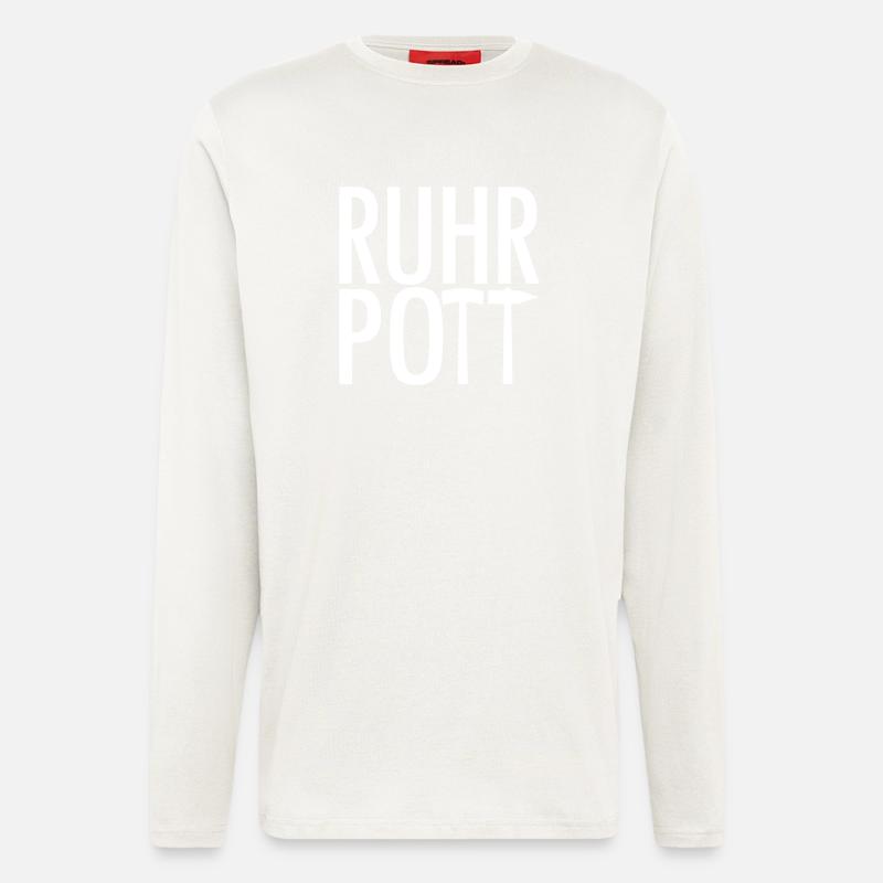 Ruhrpott - Langarmshirt - made by SPREAD  - OFF WHITE