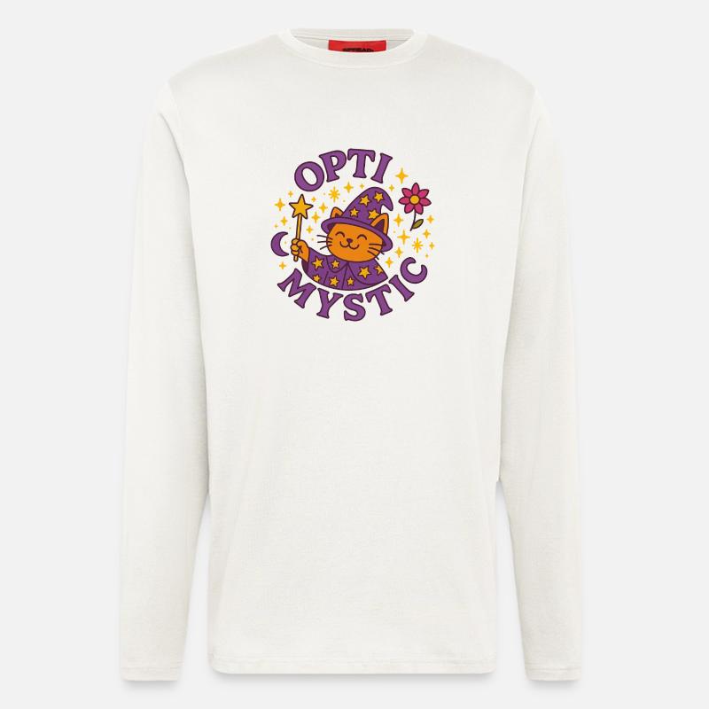 Opti Mystik - Langarmshirt - made by SPREAD  - OFF WHITE