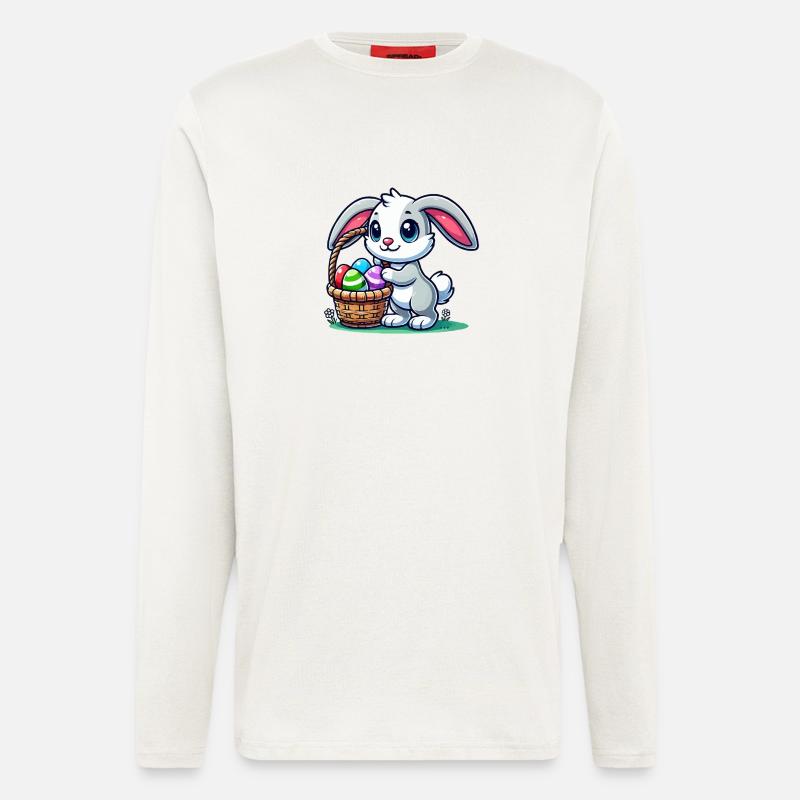 Bunny Easter Bunny - Longsleeve - made by SPREAD  - OFF WHITE
