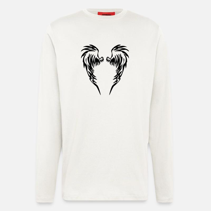 Engelsflügel - Langarmshirt - made by SPREAD  - OFF WHITE