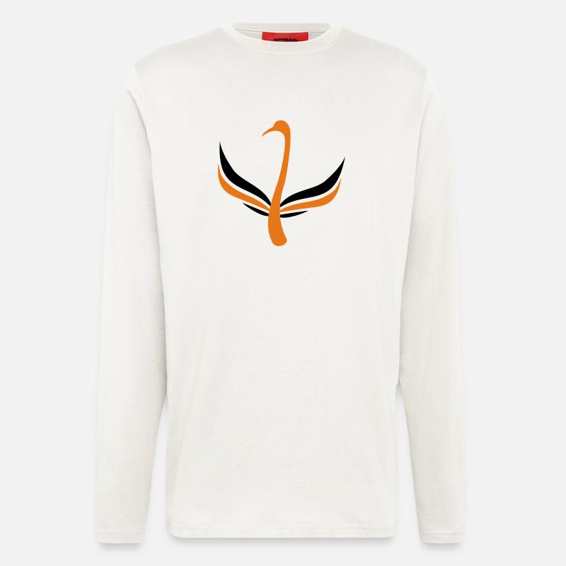 Schwan 2fbg - Langarmshirt - made by SPREAD  - OFF WHITE