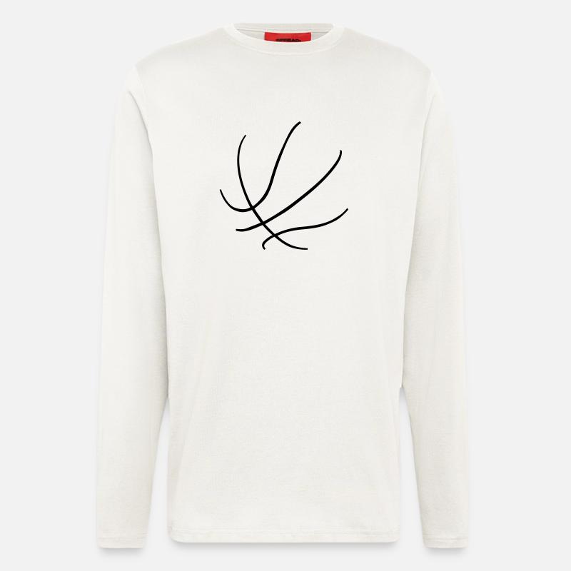 Basketball - Langarmshirt - made by SPREAD  - OFF WHITE