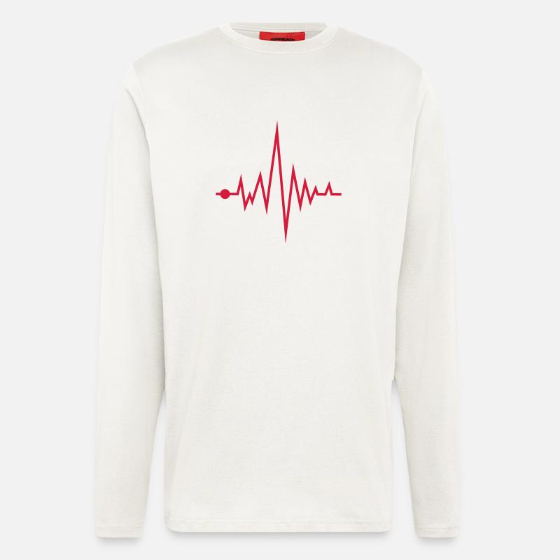 Frequenz - Longsleeve - made by SPREAD  - OFF WHITE