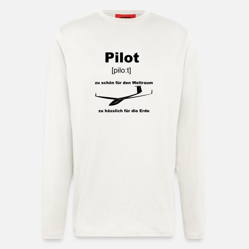 pilot - Langarmshirt - made by SPREAD  - OFF WHITE