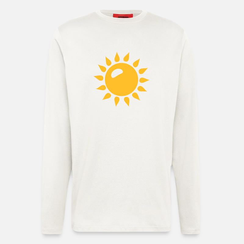Sonne - Langarmshirt - made by SPREAD  - OFF WHITE