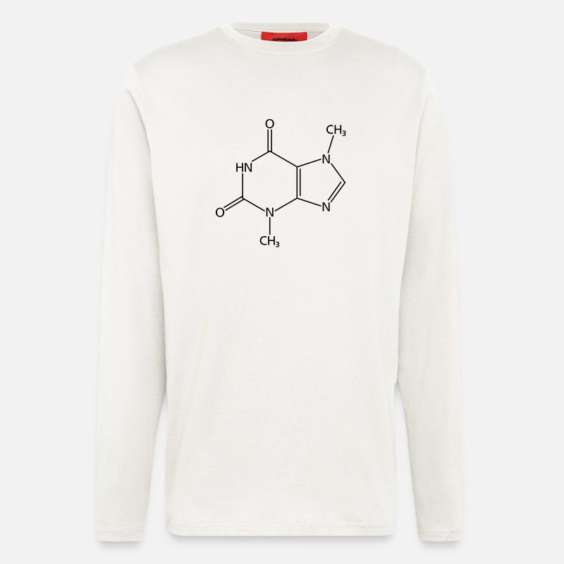 Chocolate Molecule - Longsleeve - made by SPREAD  - OFF WHITE