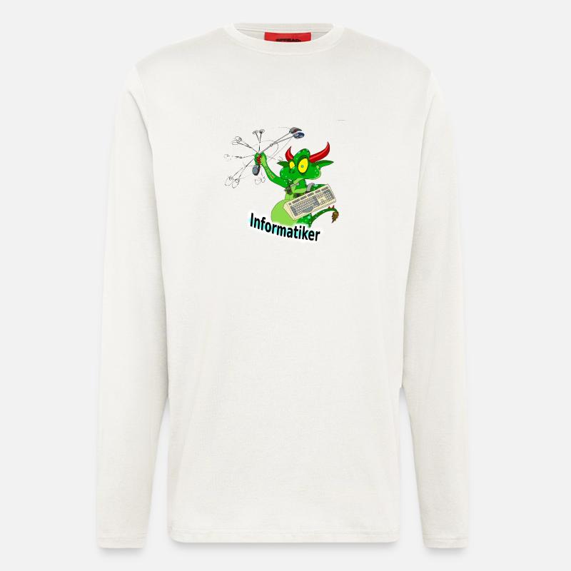 Informatiker - Langarmshirt - made by SPREAD  - OFF WHITE