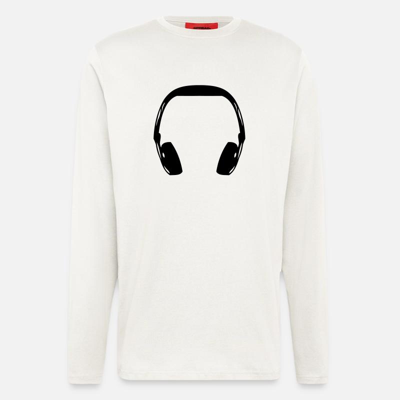 headphone - Langarmshirt - made by SPREAD  - OFF WHITE