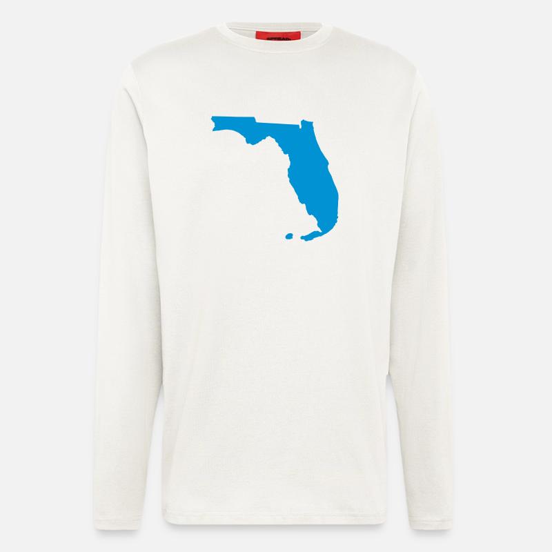 Florida - Langarmshirt - made by SPREAD - OFF WHITE