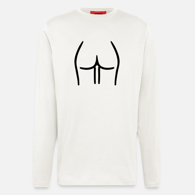 Ass - Longsleeve - made by SPREAD  - OFF WHITE