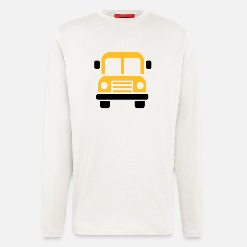 Bus - Langarmshirt - made by SPREAD  - OFF WHITE