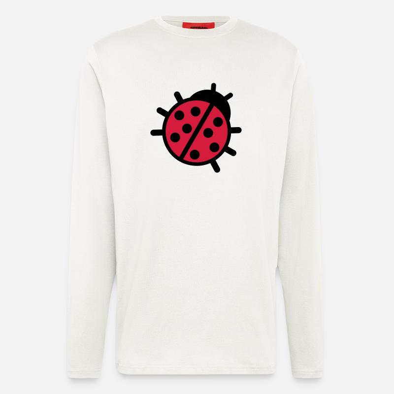 Marienkäfer - Langarmshirt - made by SPREAD  - OFF WHITE