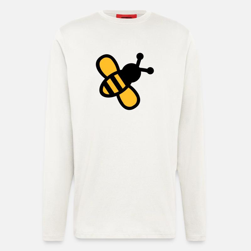Bee - Longsleeve - made by SPREAD  - OFF WHITE